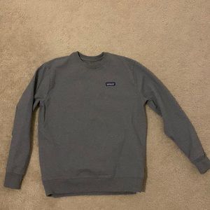 Patagonia Crew Neck Grey Sweatshirt SZ Large